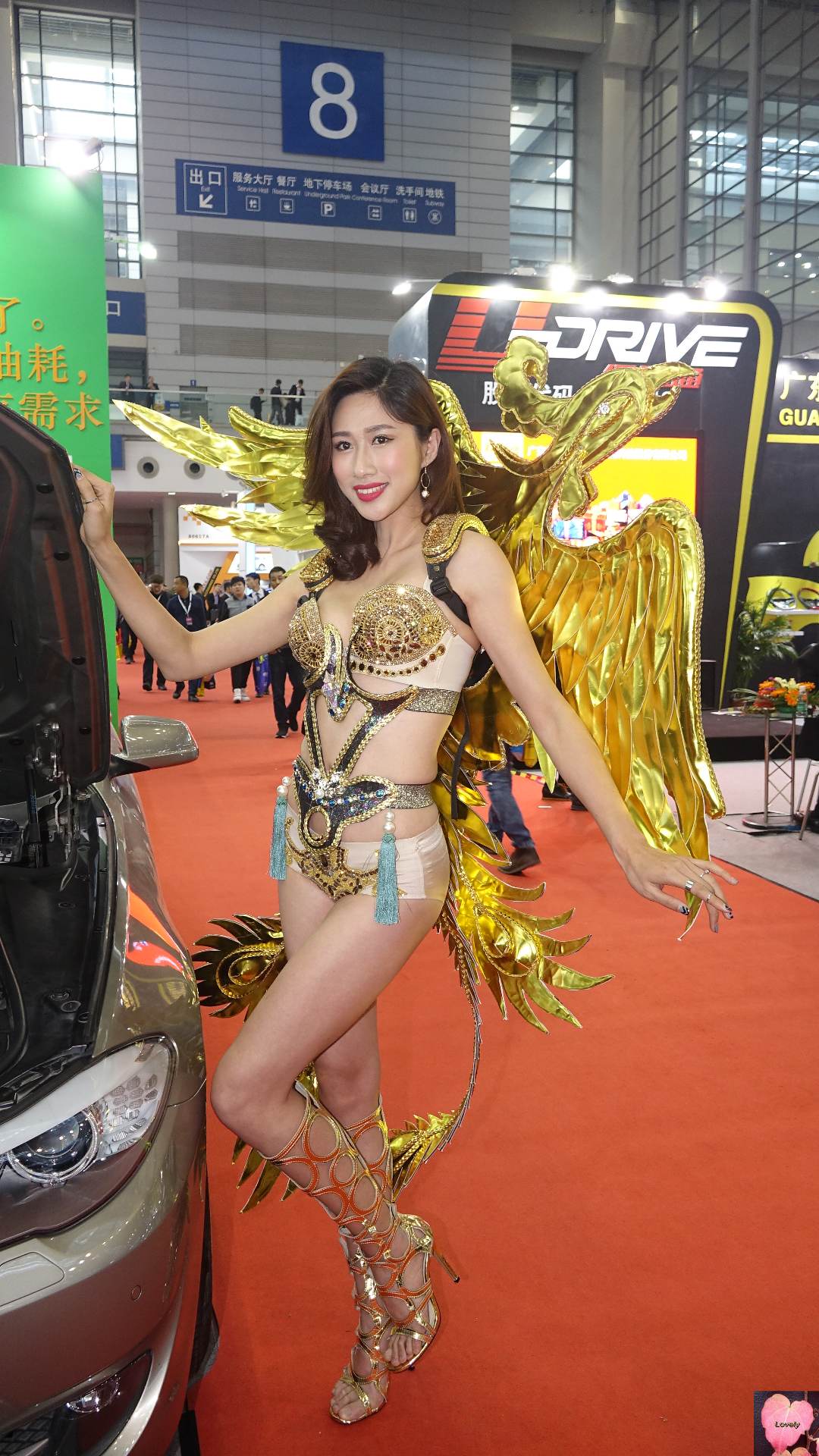 20170217 2017深圳(春季)國際汽車改裝服務業展覽會 美女車模 Racing Queen Model @ 深圳會展中心 Part 07