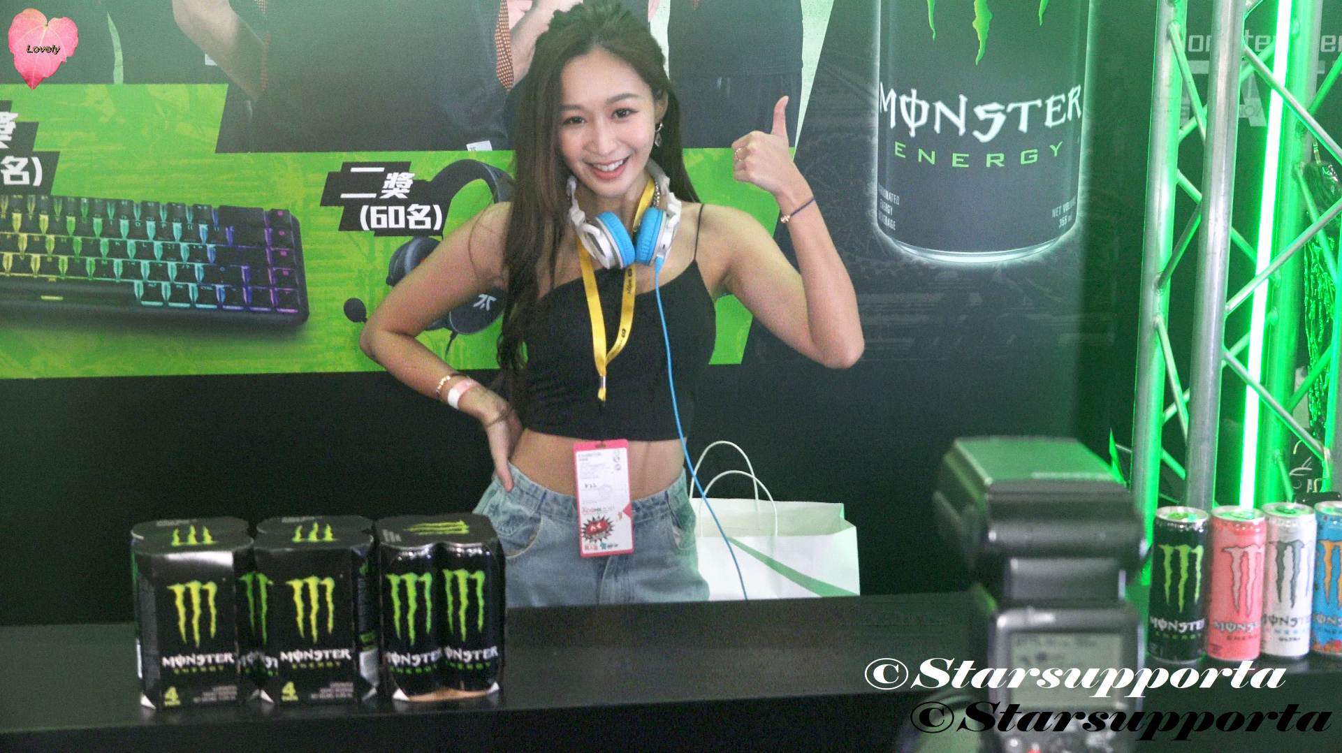 20210723 香港動漫電玩節: Monster Energy X Active Tattoo HK X MINI Tattoo Studio - 樂宜 LokYii @ 香港會議展覽中心
