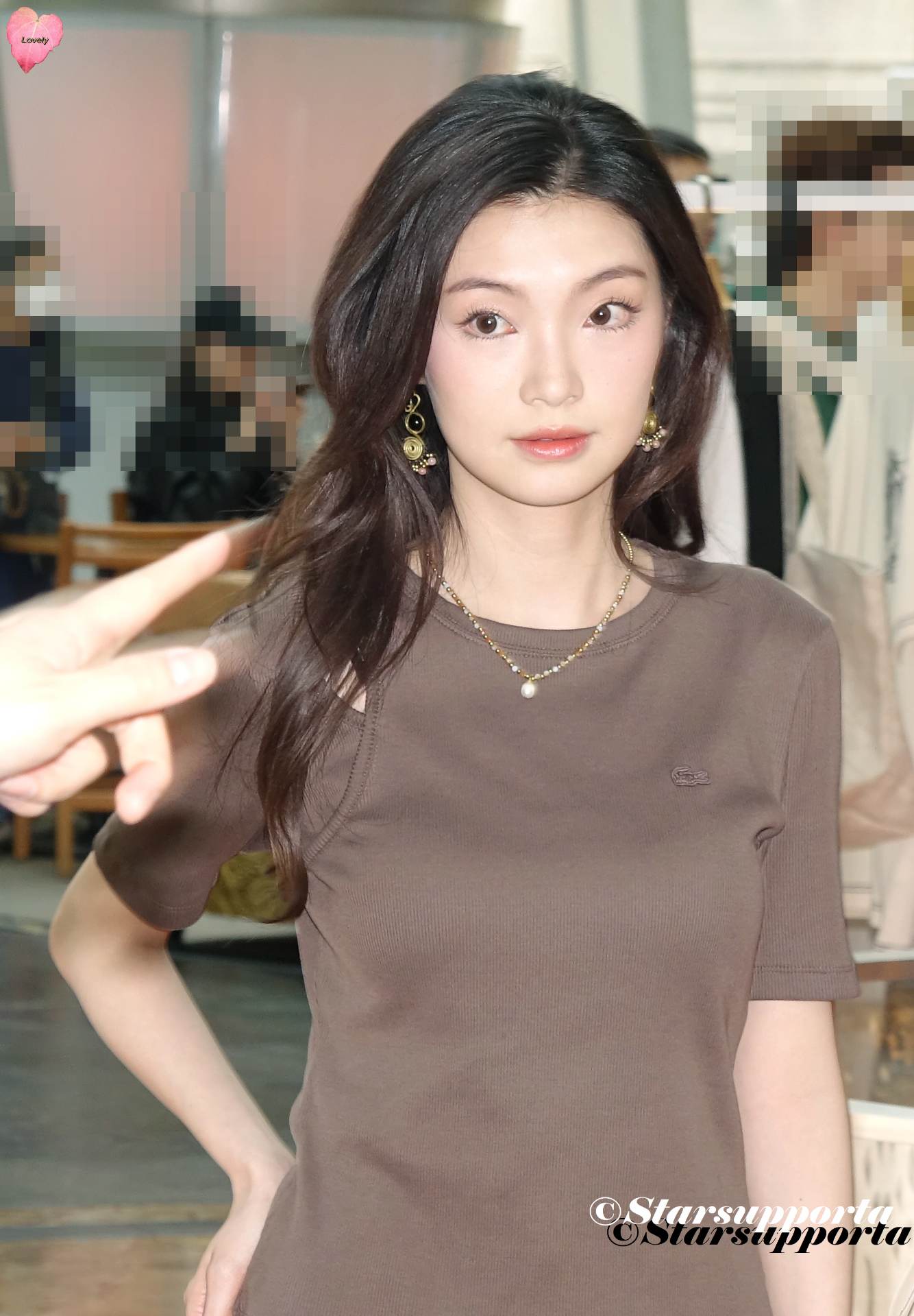 20250403 Model B @ Lacoste L12.12 Light Pop-Up Store @ 香港旺角朗豪坊