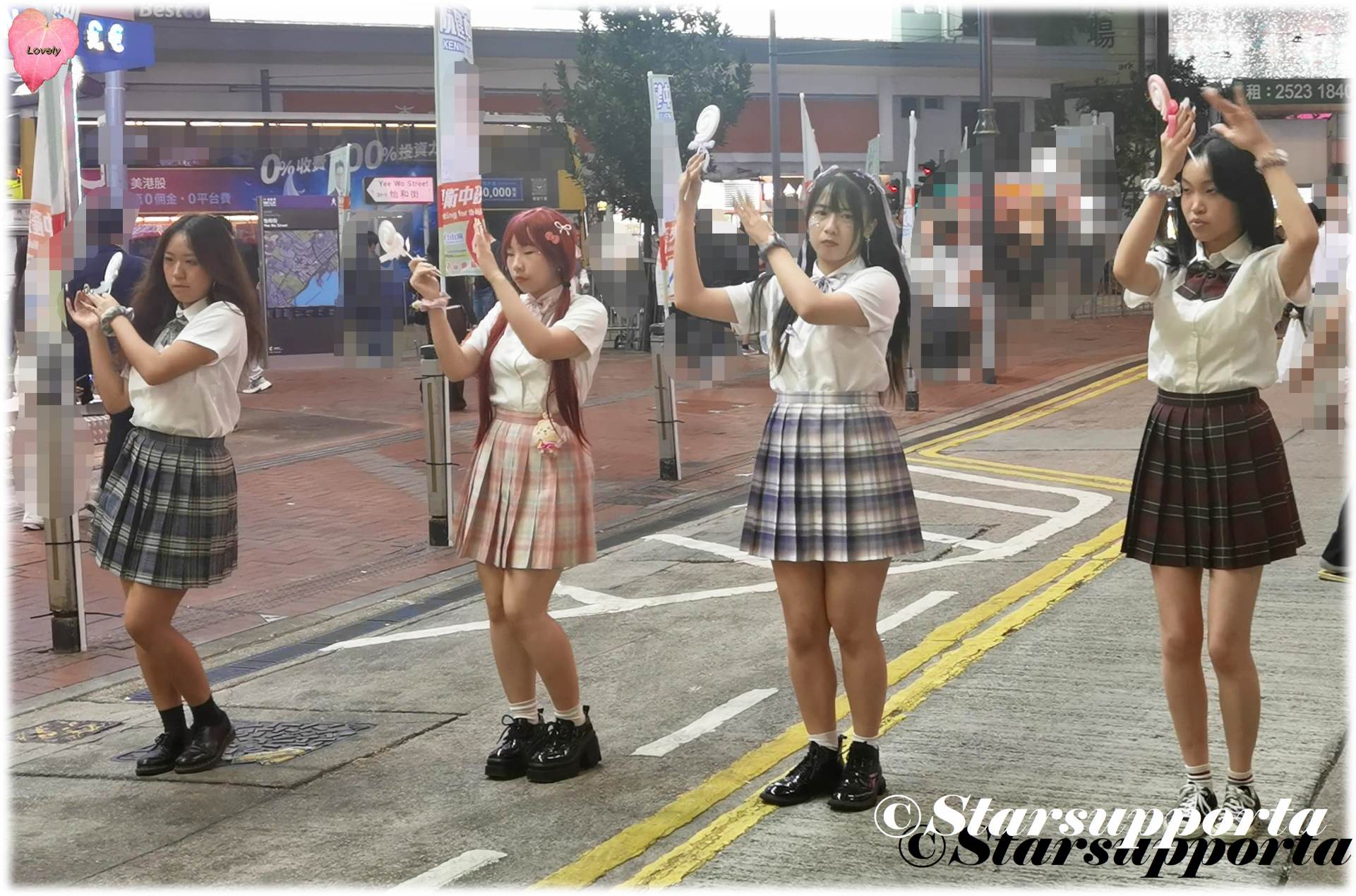 20251115 KPOP dance @ 香港銅鑼灣Casetify對出