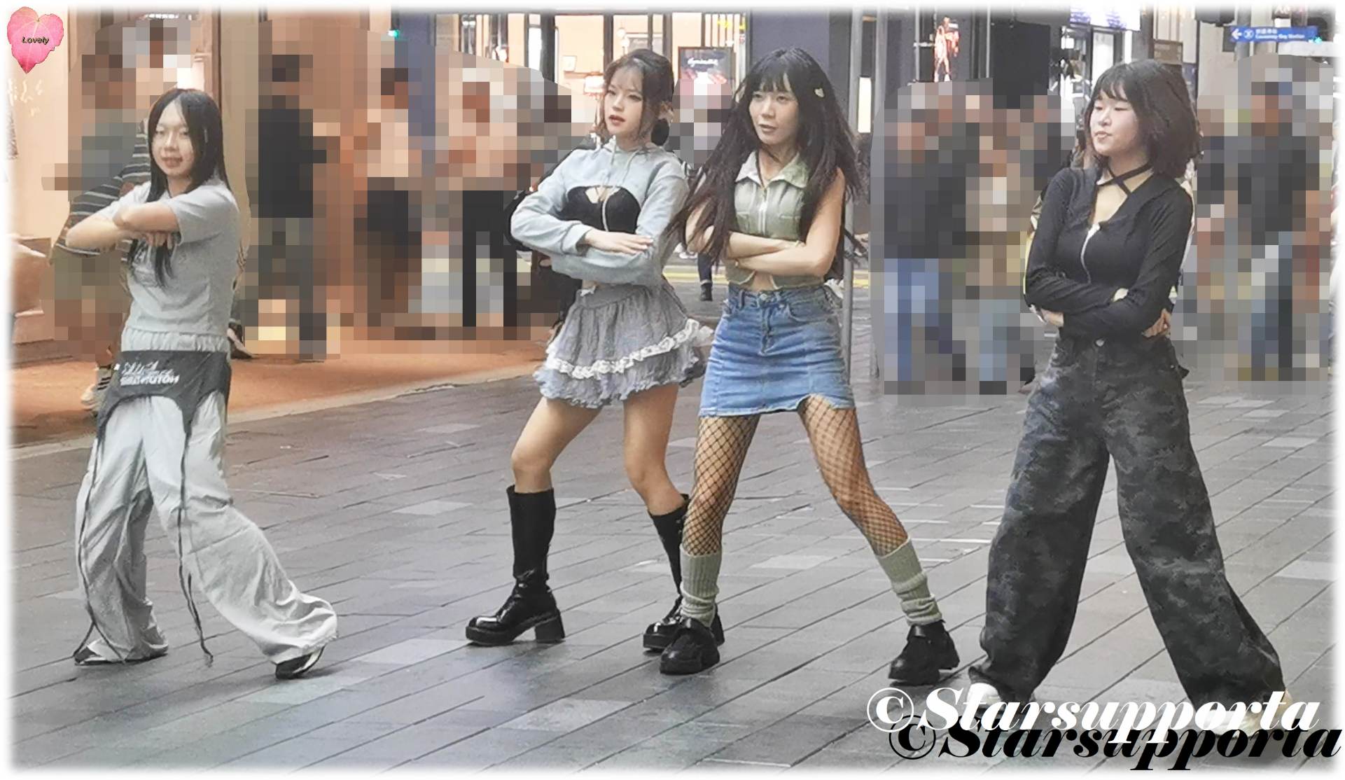 20251115 KPOP dance @ 香港銅鑼灣H&M對出