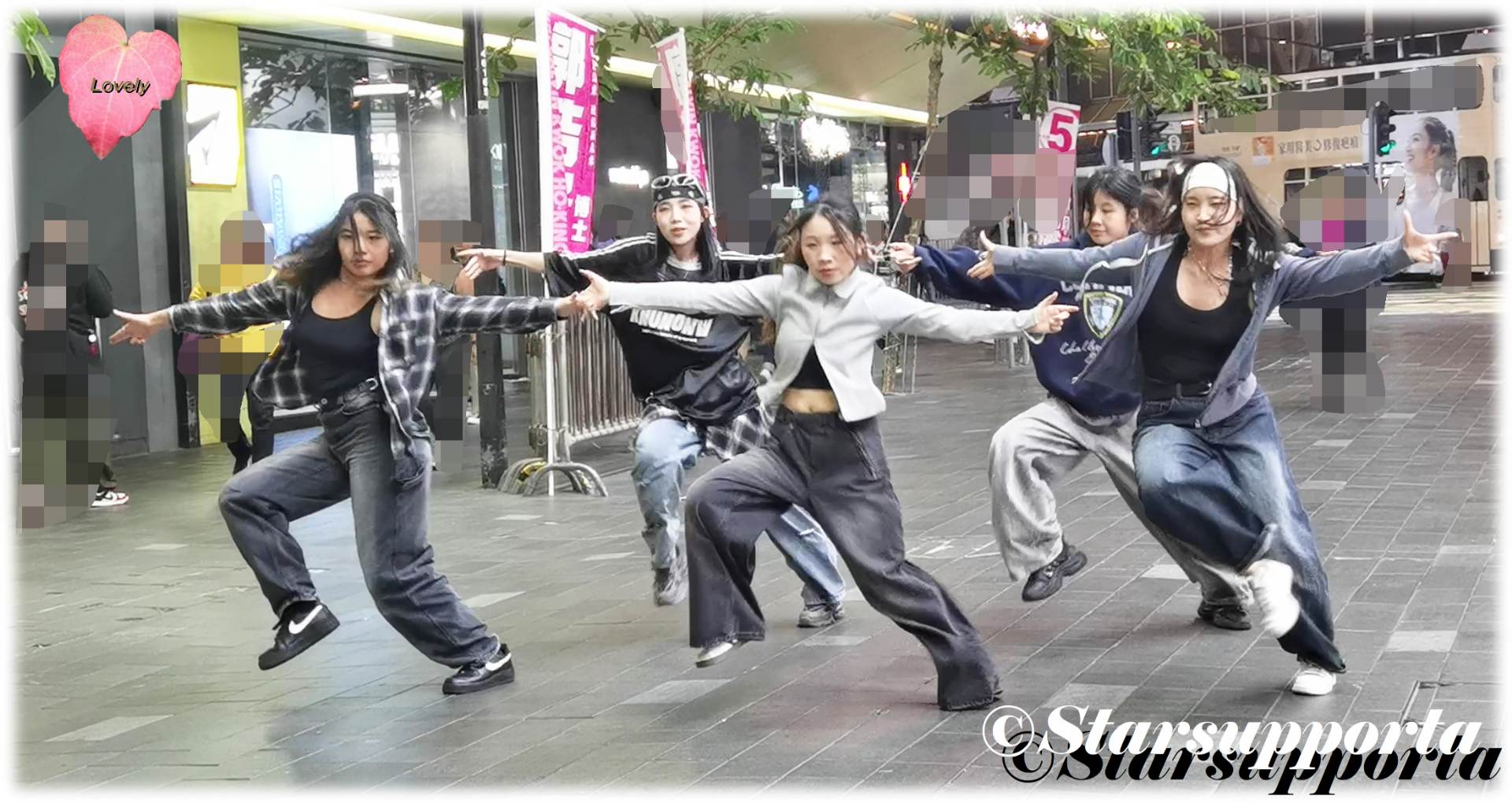 20251126 KPOP dance @ 香港銅鑼灣H&M對出
